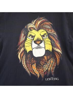 Disney Lion King Mufasa Shirt Large Black Disney